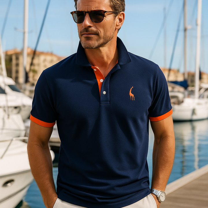 Edward | Contrast Trim Polo Shirt