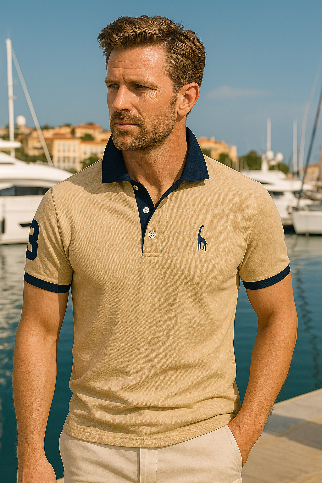 Edward | Contrast Trim Polo Shirt