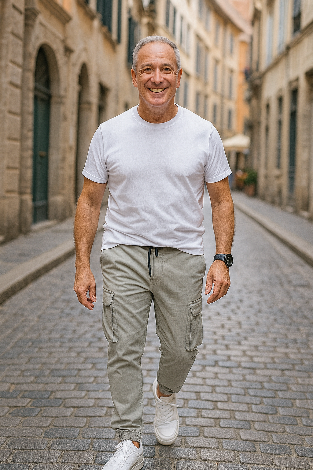 Henry | Classic Stretch Cargo Joggers for Effortless Style