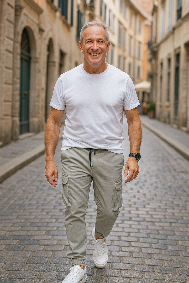 Henry | Classic Stretch Cargo Joggers for Effortless Style