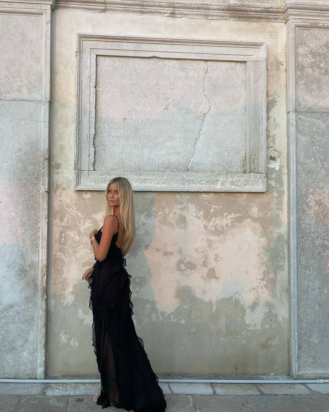 Vivienne | Ruffled Evening Gown