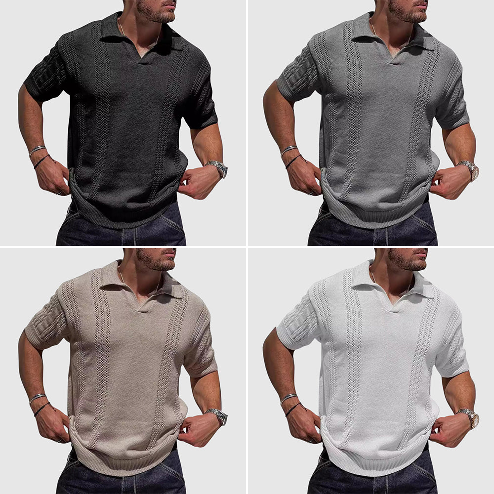 Raymond | Textured Knit Polo