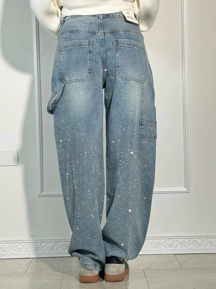 Nina | Sparkle Detail Denim Jeans