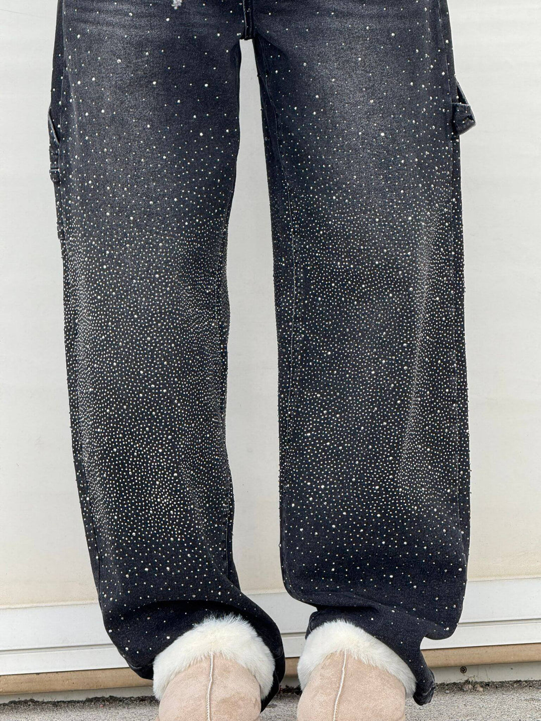 Nina | Sparkle Detail Denim Jeans
