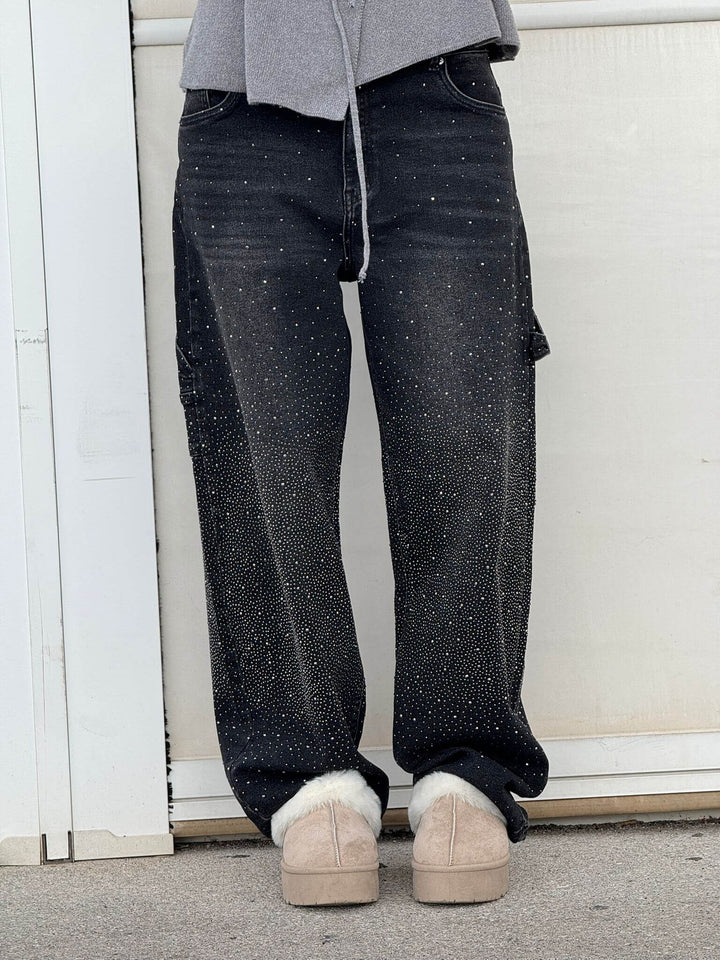 Nina | Sparkle Detail Denim Jeans