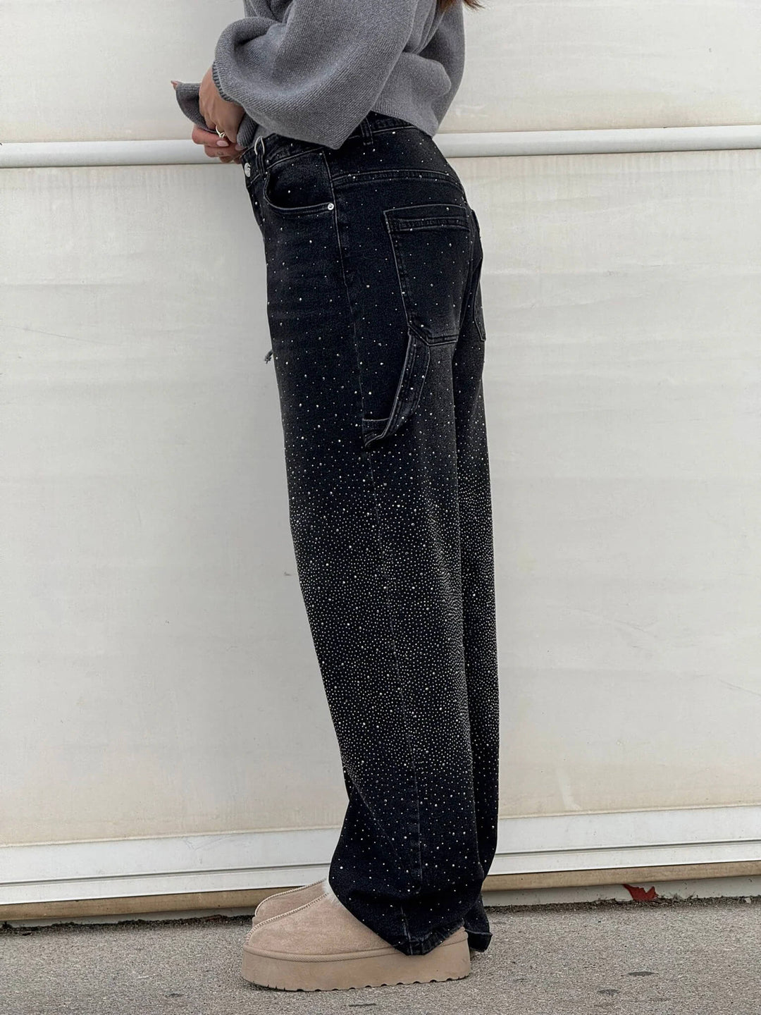 Nina | Sparkle Detail Denim Jeans