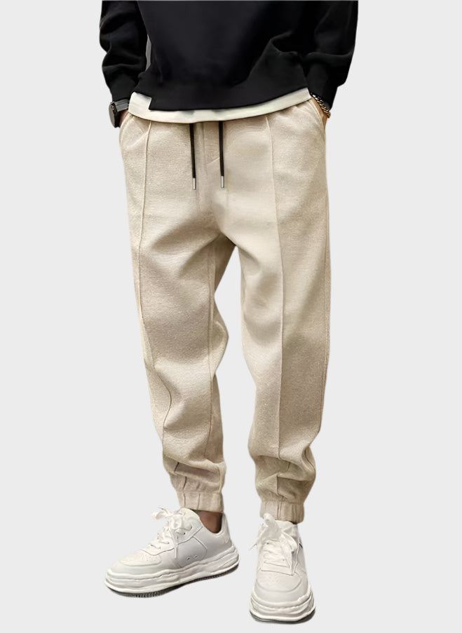 Eli | Pleated Jogger Pants