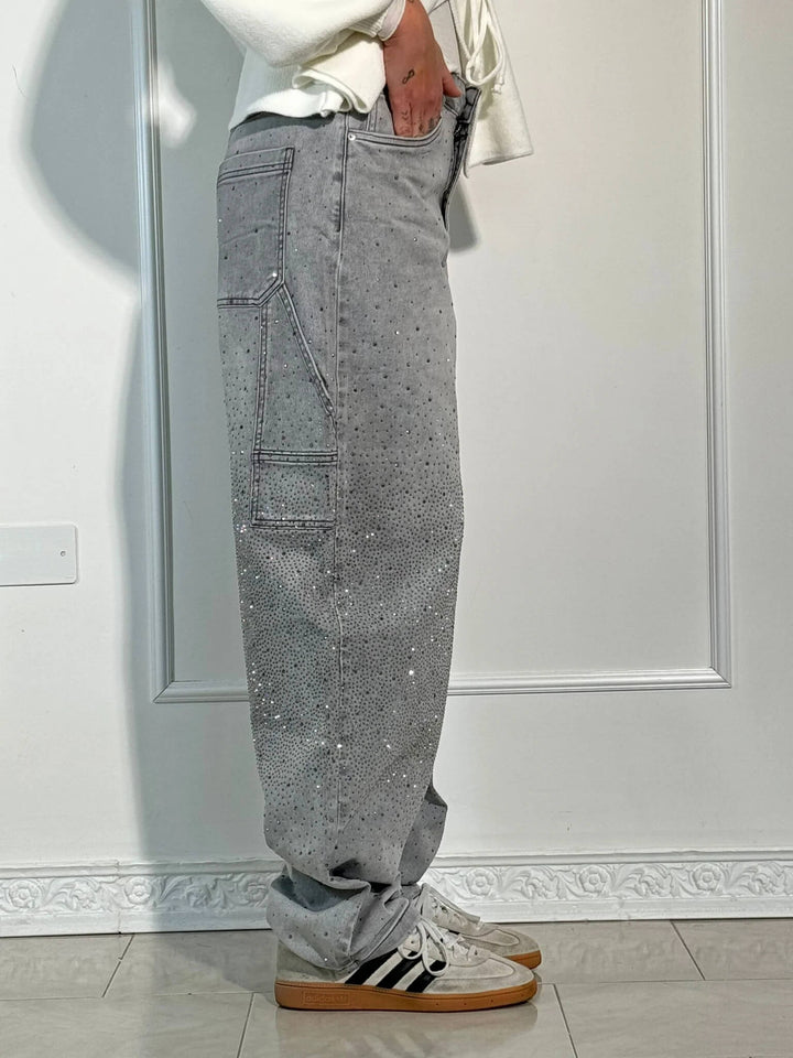 Nina | Sparkle Detail Denim Jeans