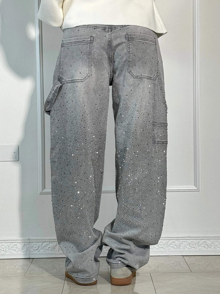 Nina | Sparkle Detail Denim Jeans