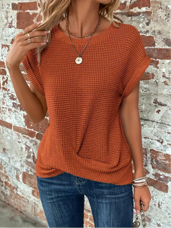 Ruth | Textured Knit Top