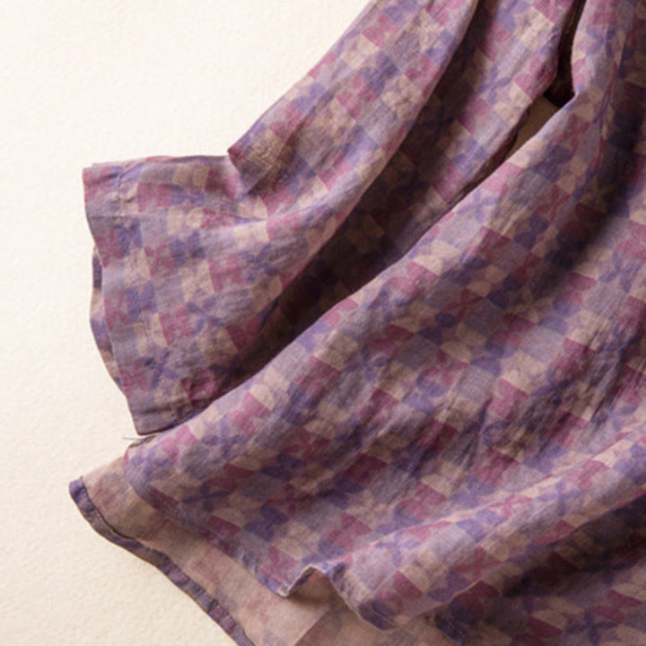 Liora | Printed V-Neck Blouse