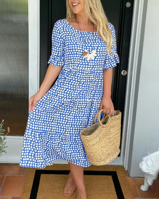 Blythea | Halter Wrap Dress