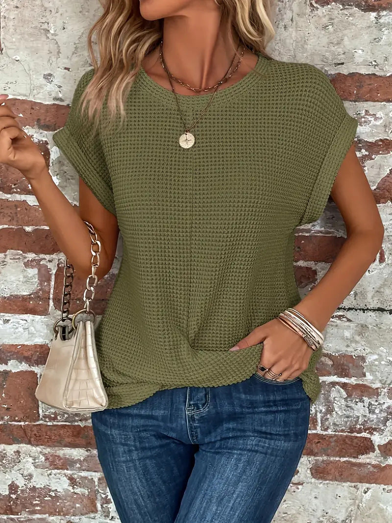 Ruth | Textured Knit Top
