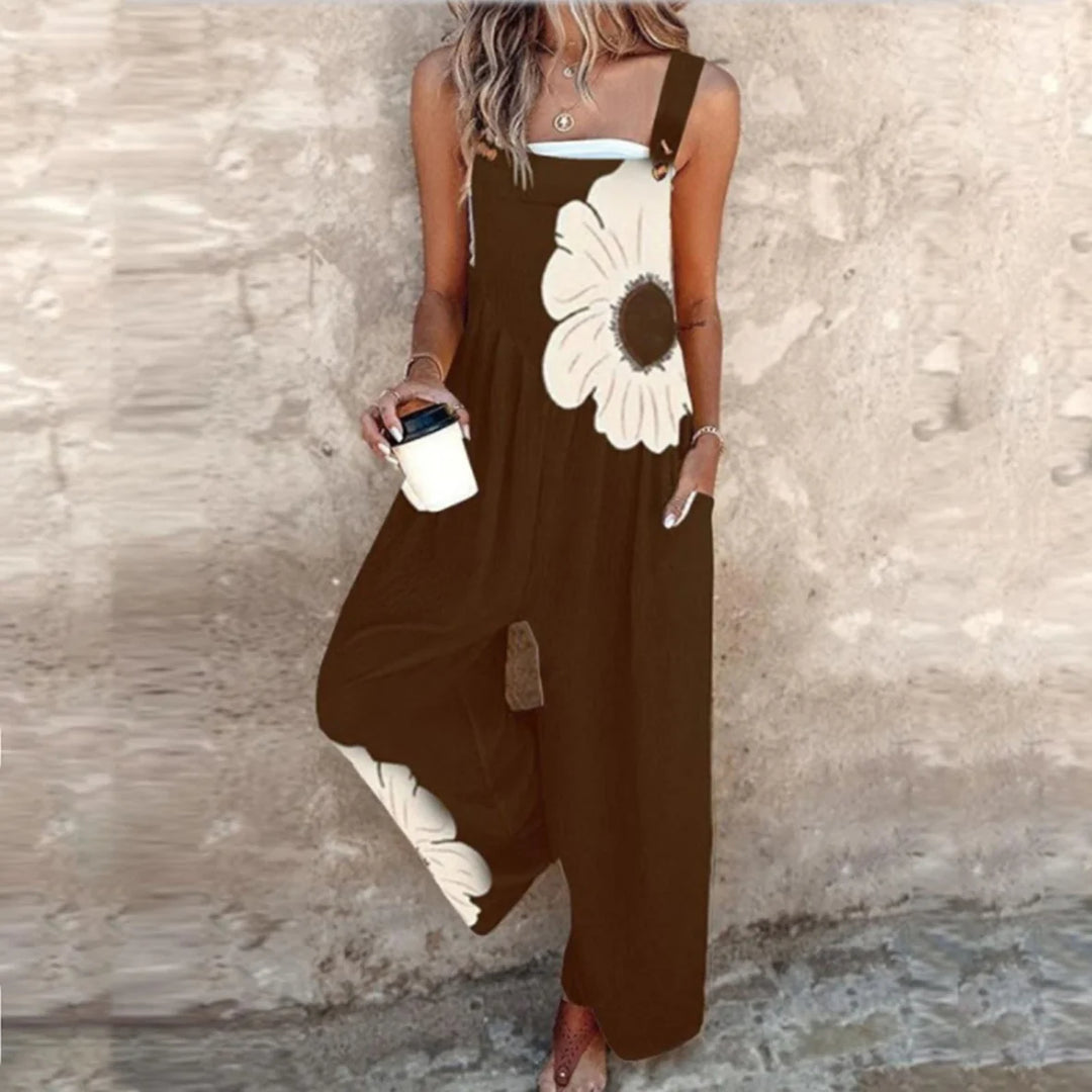 Lina | Summer Floral Jumpsuit