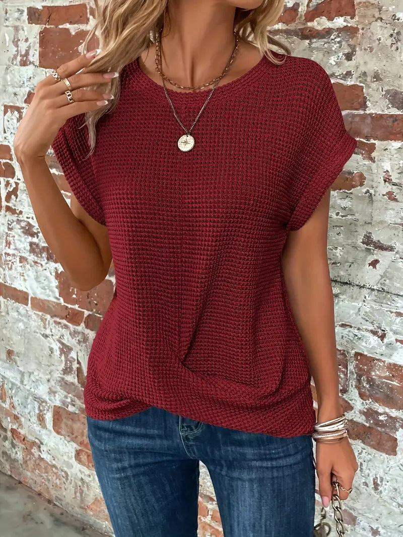 Ruth | Textured Knit Top