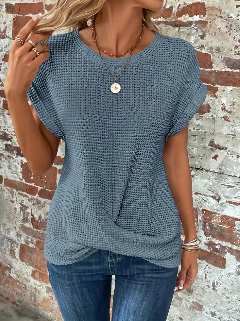 Ruth | Textured Knit Top
