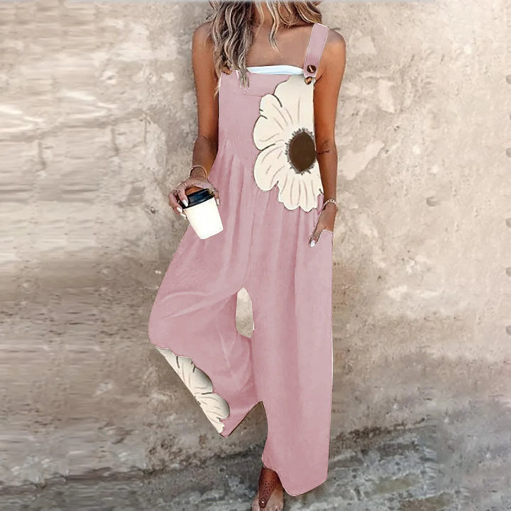 Lina | Summer Floral Jumpsuit