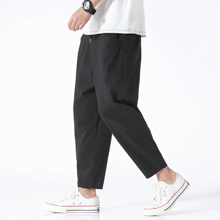 Raymond | Relaxed Fit Linen Trousers
