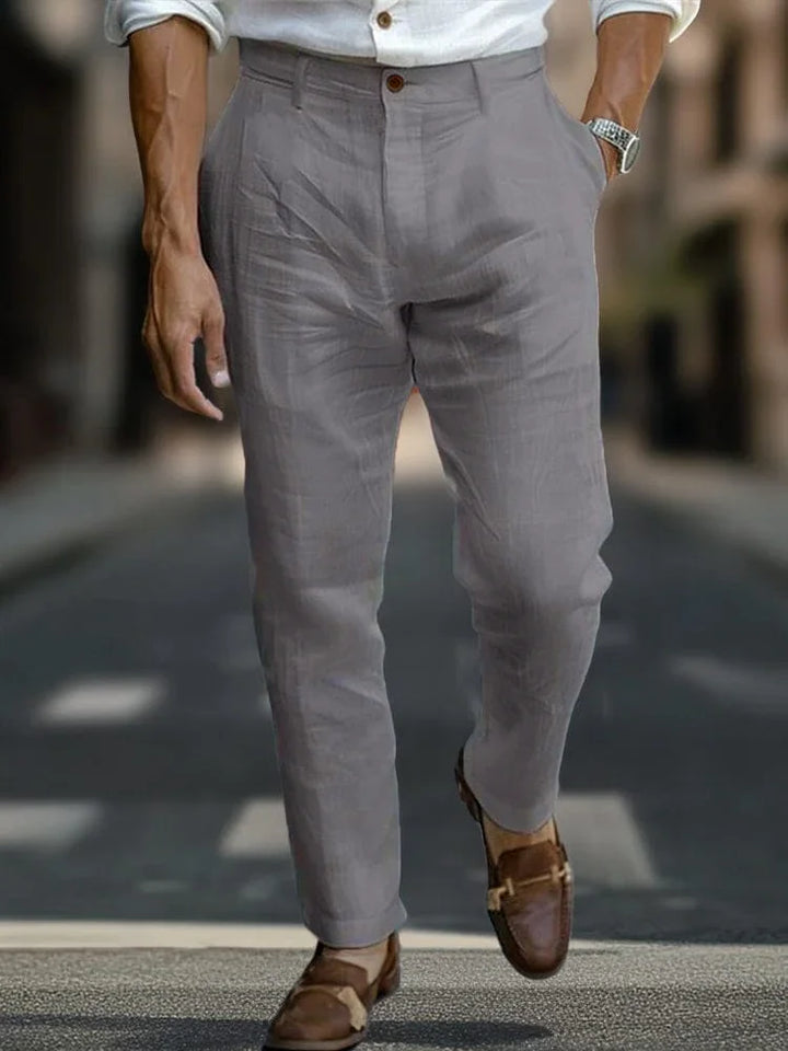 Edmund | Tailored Linen Trousers