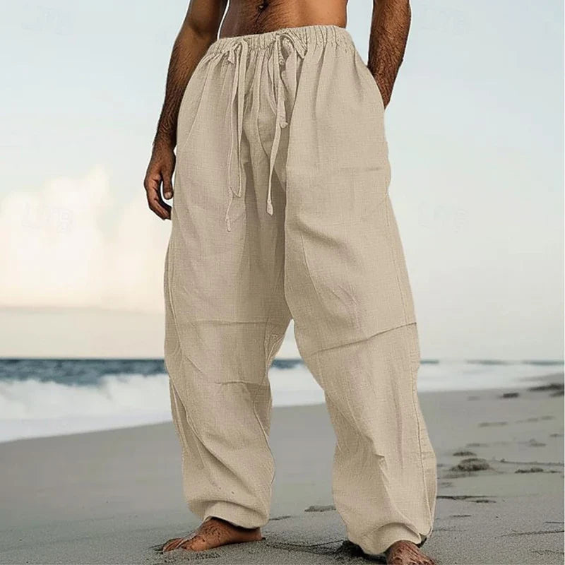 Harlan | Relaxed Fit Beach Trousers