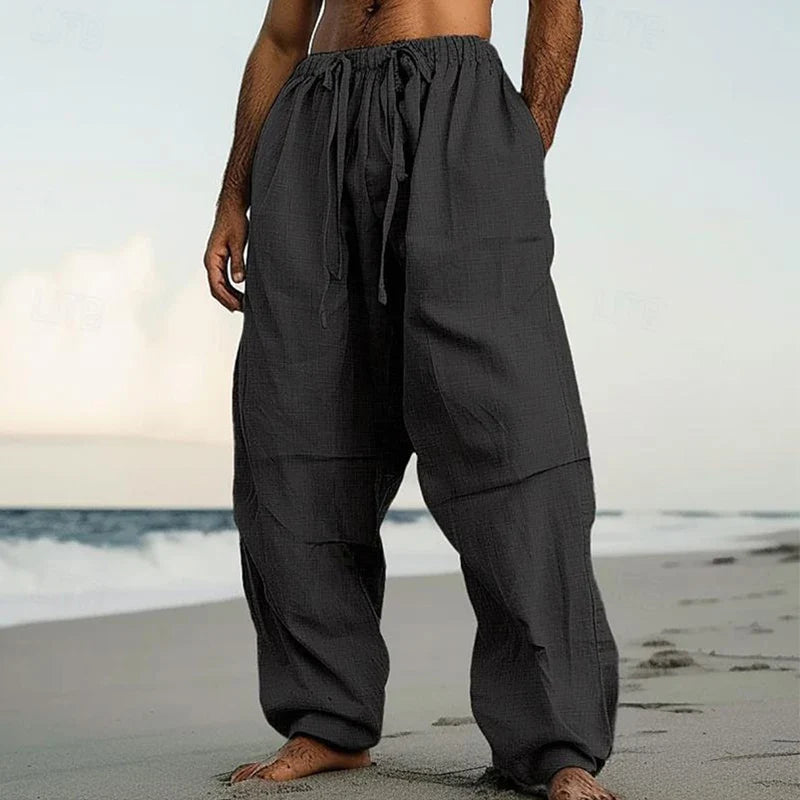 Harlan | Relaxed Fit Beach Trousers