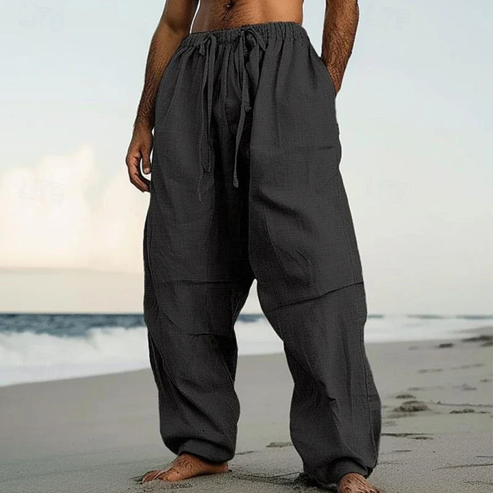 Harlan | Relaxed Fit Beach Trousers