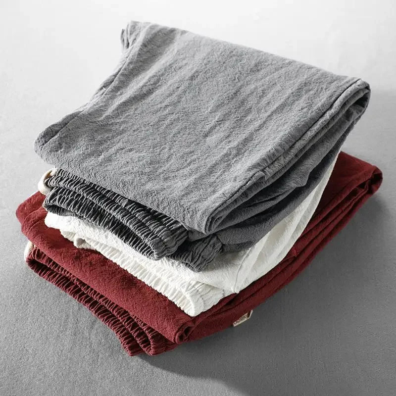 Frank | Relaxed Linen-Blend Pants
