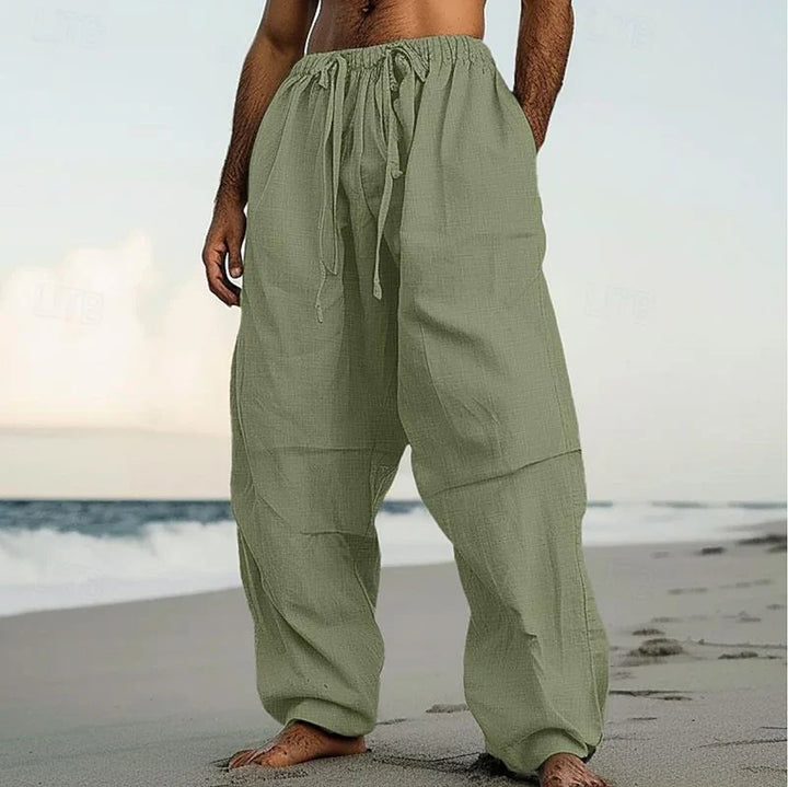 Harlan | Relaxed Fit Beach Trousers