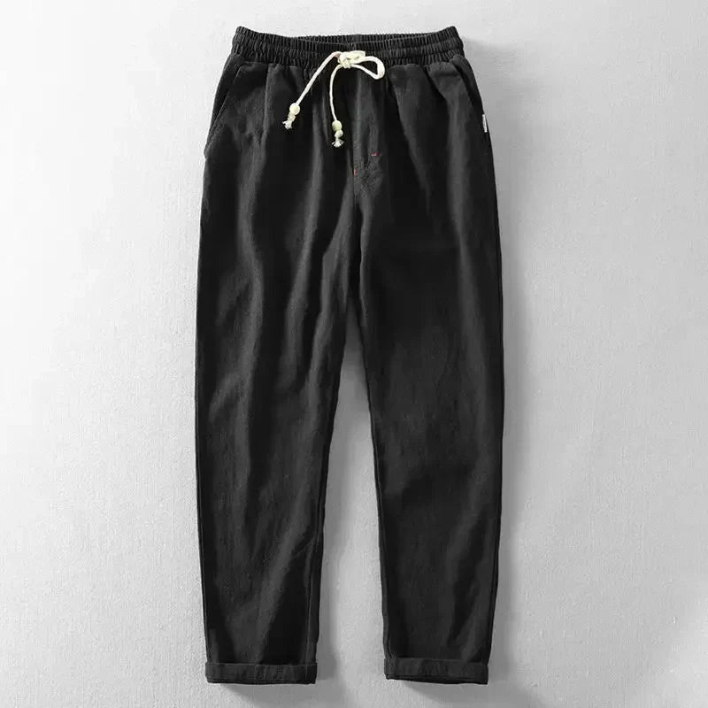 Frank | Relaxed Linen-Blend Pants