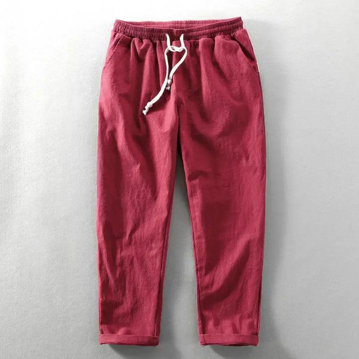 Frank | Relaxed Linen-Blend Pants