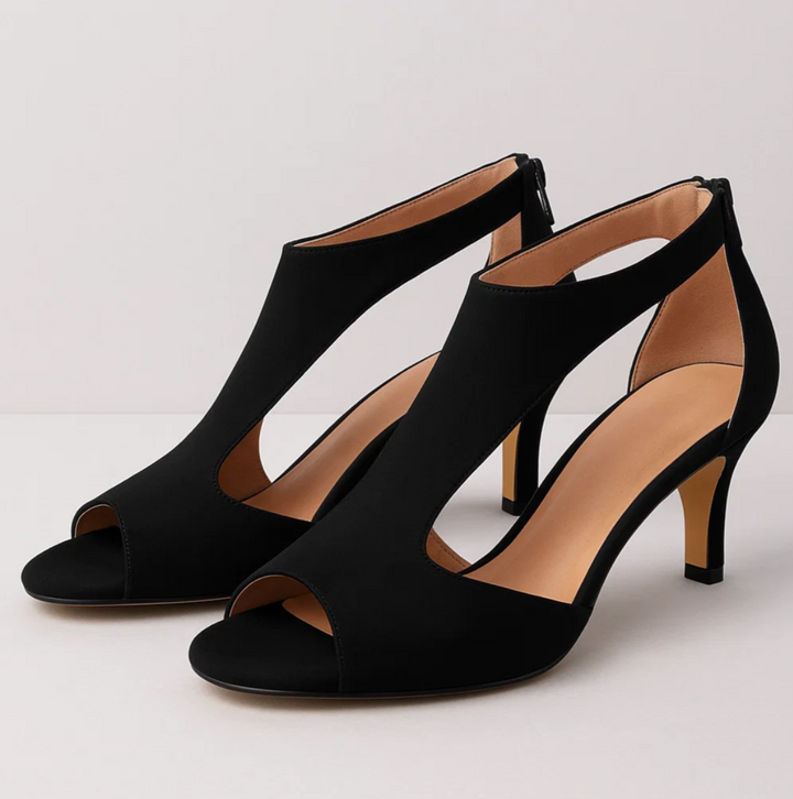 Helen | Cutout Heel Sandals