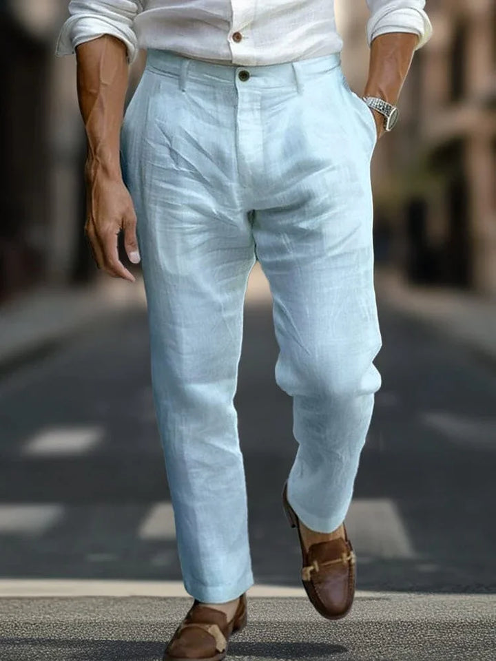 Edmund | Tailored Linen Trousers