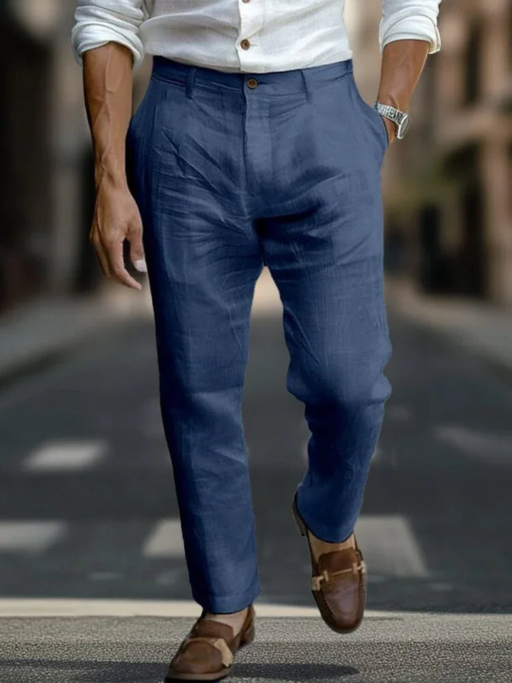 Edmund | Tailored Linen Trousers