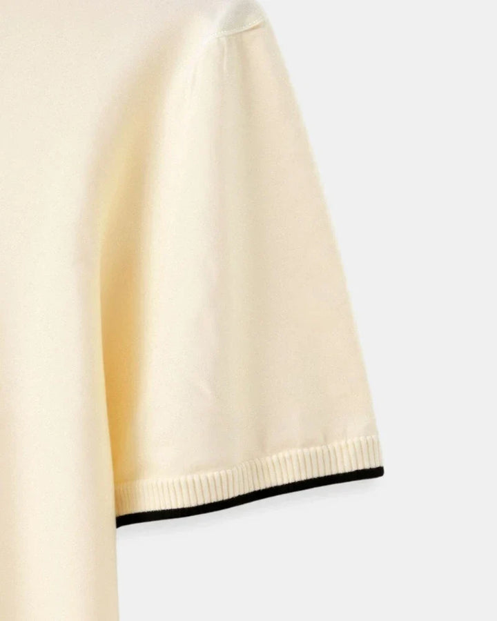 Malcolm | Contrast Trim Polo Shirt