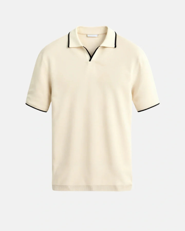 Malcolm | Contrast Trim Polo Shirt