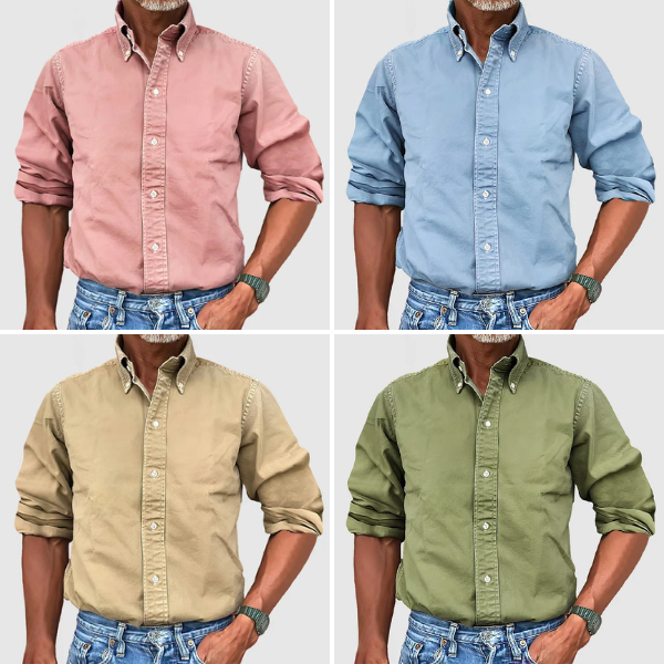 Hudson | Rugged Oxford Shirt