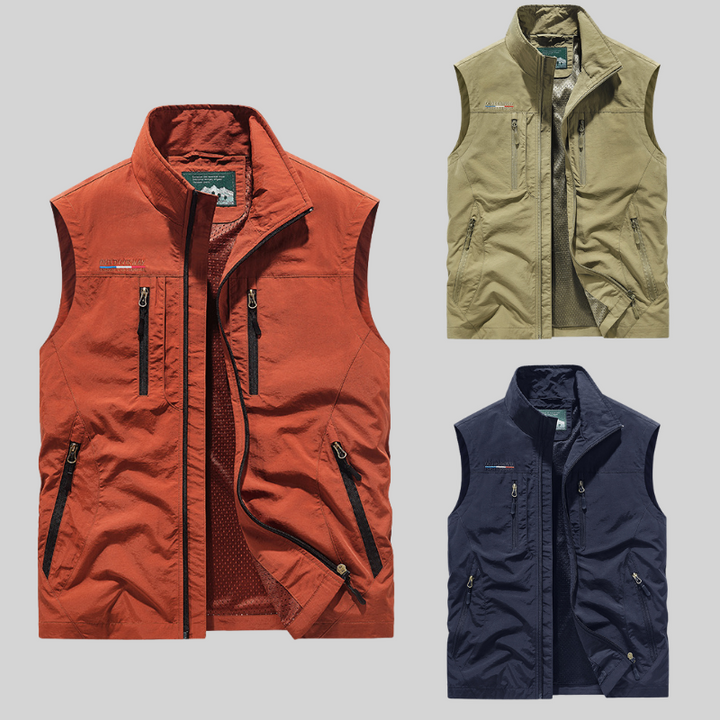 Algonquin | Lightweight Multi‑Pocket Utility Vest