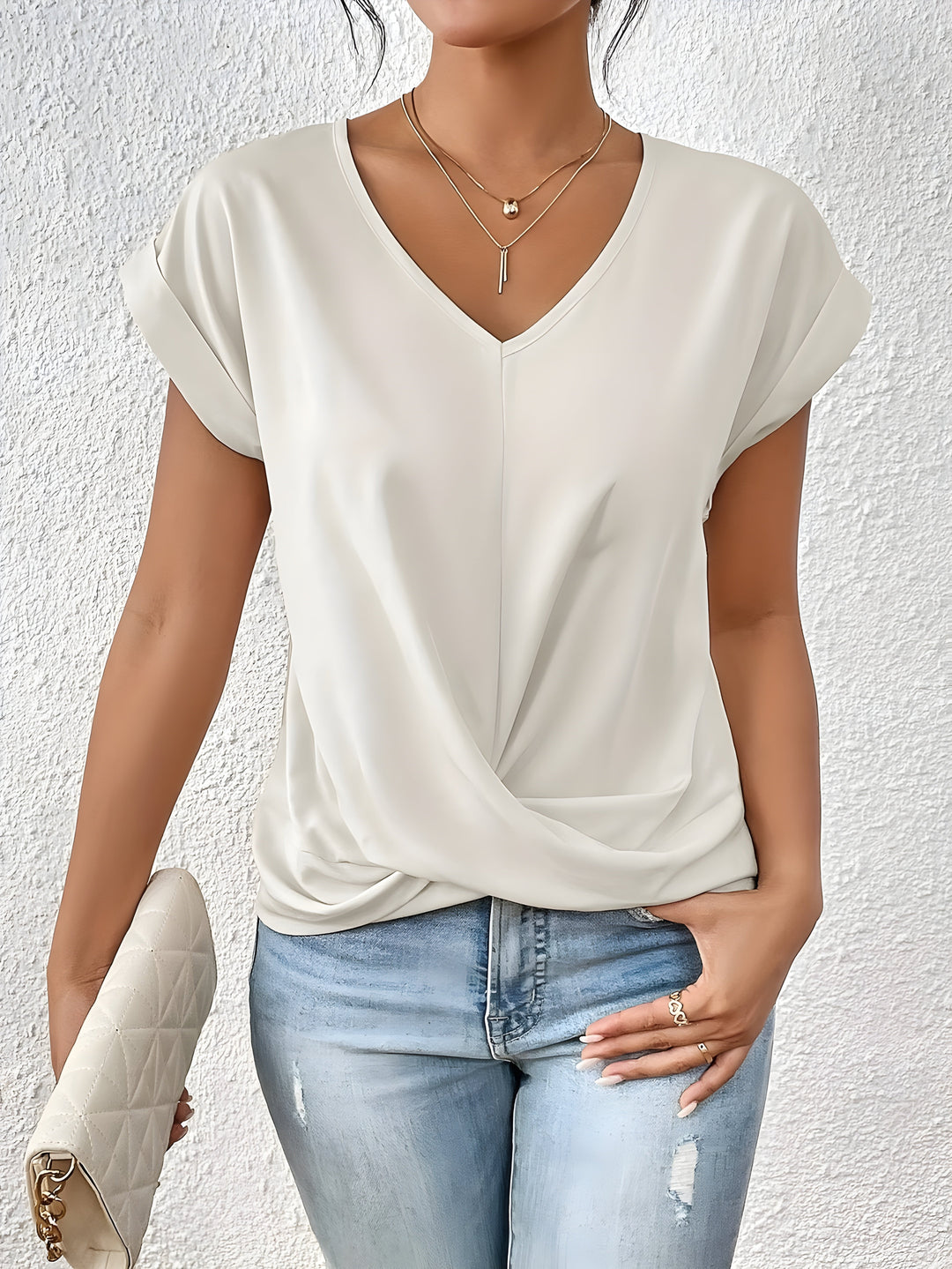 Maia | Relaxed Linen Button-Up Top