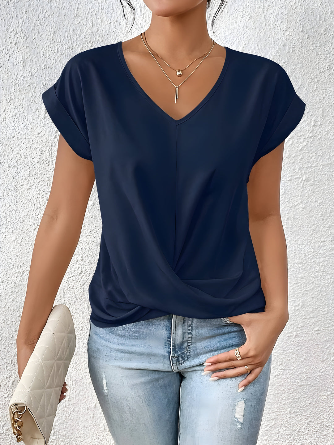 Maia | Relaxed Linen Button-Up Top