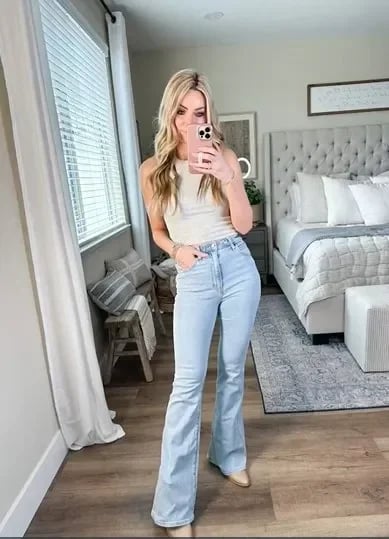 Renee | High-Rise Flare Jeans