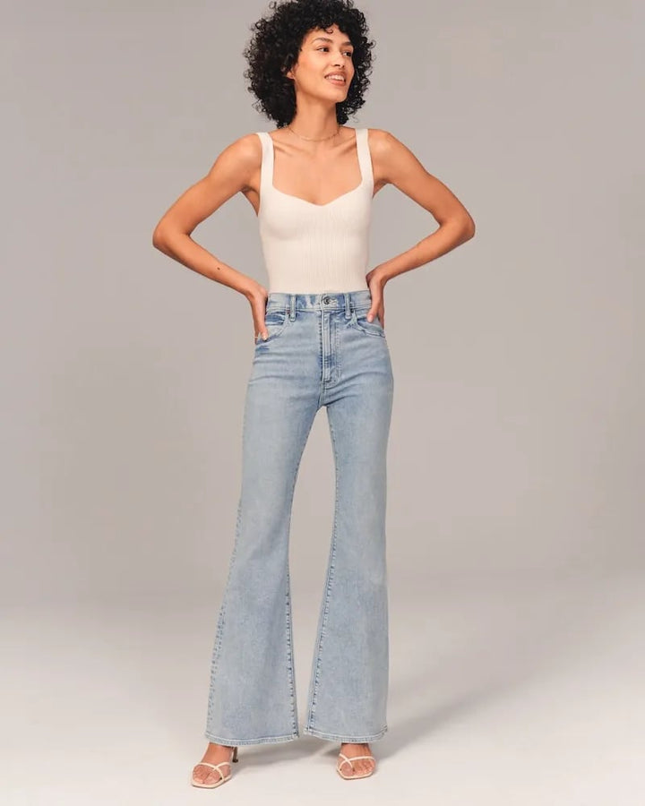 Renee | High-Rise Flare Jeans