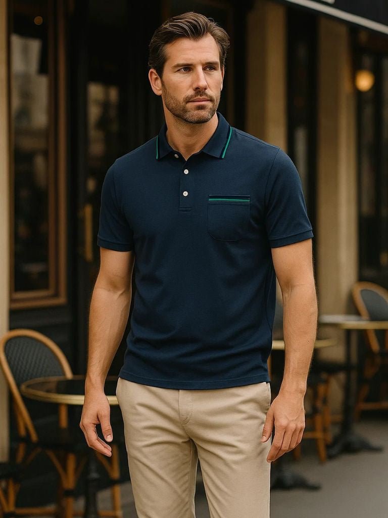 Reece | Smart Trim Polo Shirt