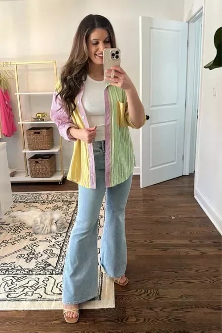 Renee | High-Rise Flare Jeans