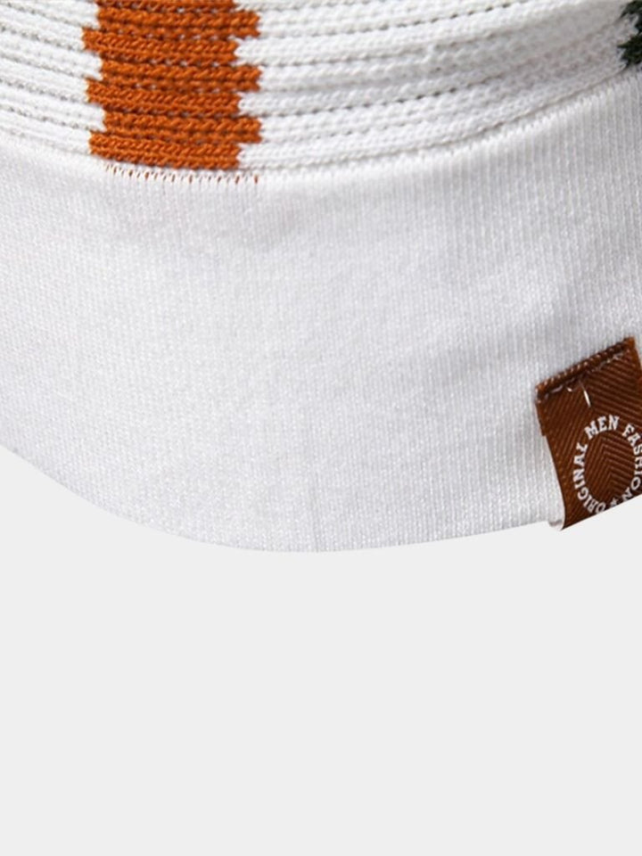Victor | Retro Stripe Polo Shirt