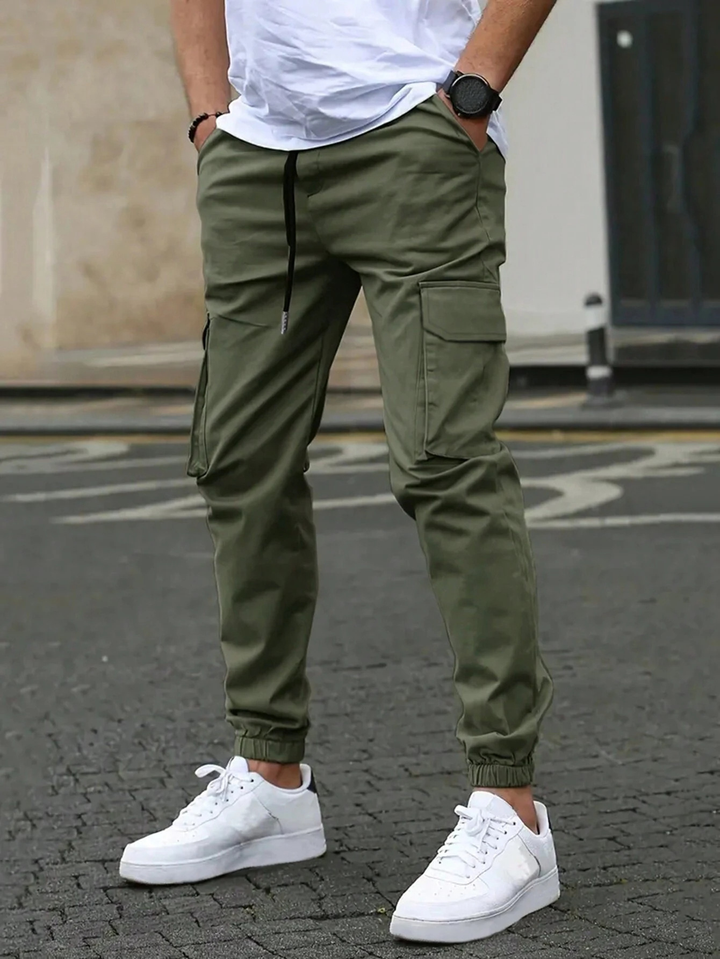 Henry | Classic Stretch Cargo Joggers for Effortless Style