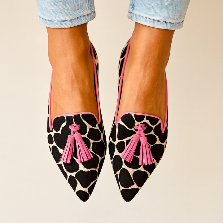 Valentina | Playful Tassel Loafers