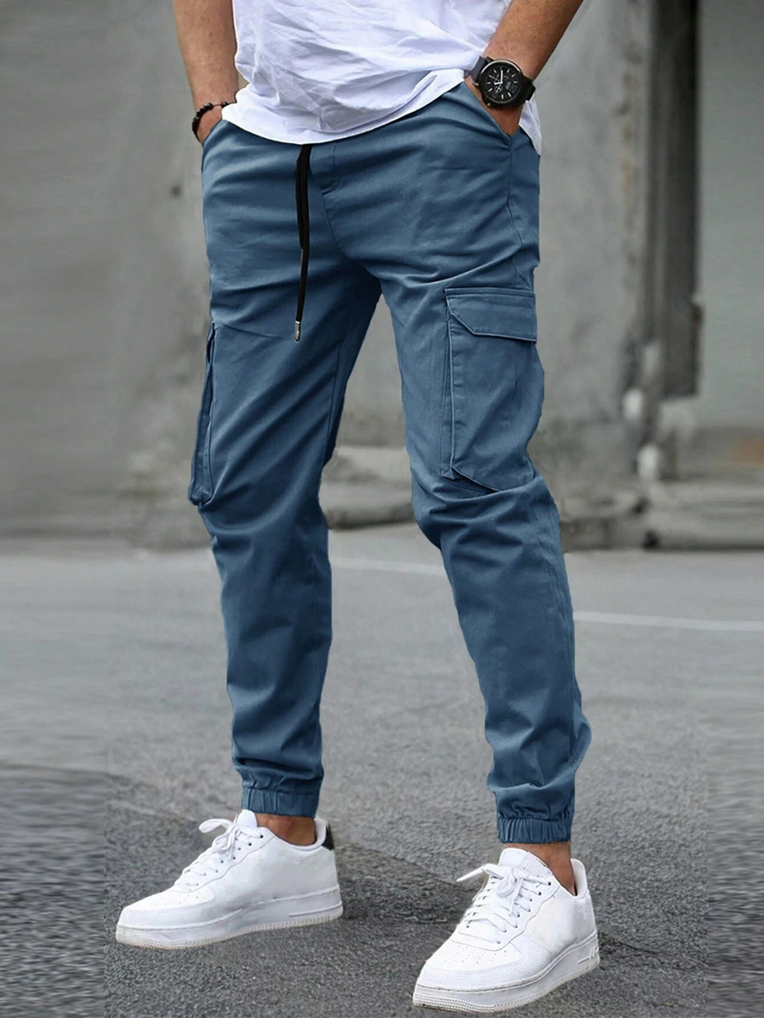 Henry | Classic Stretch Cargo Joggers for Effortless Style