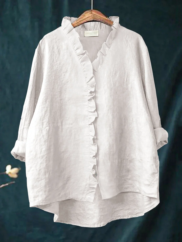 Clara | Ruffle Detail Blouse