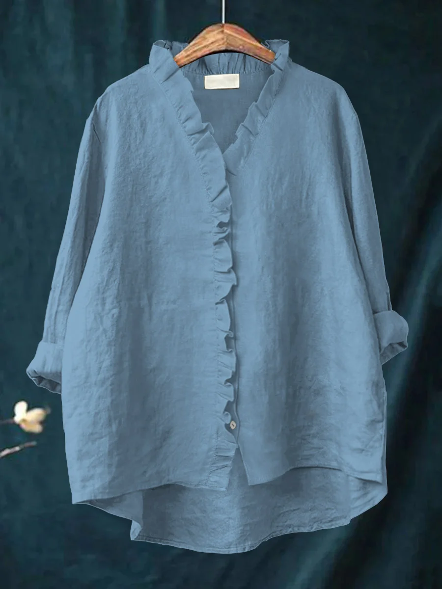 Clara | Ruffle Detail Blouse