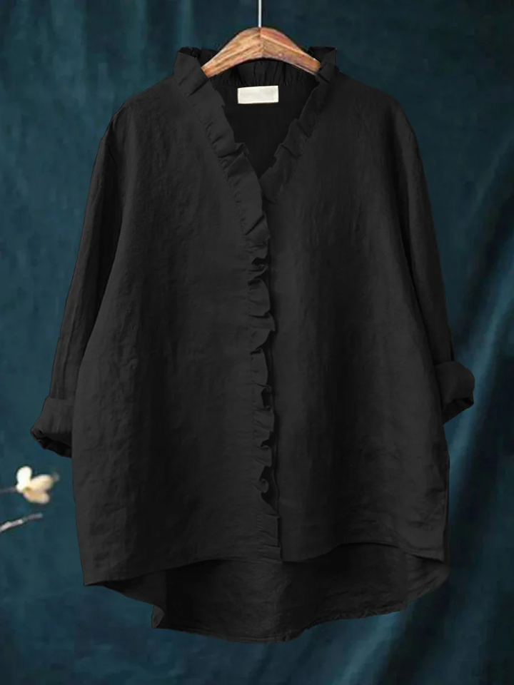 Clara | Ruffle Detail Blouse